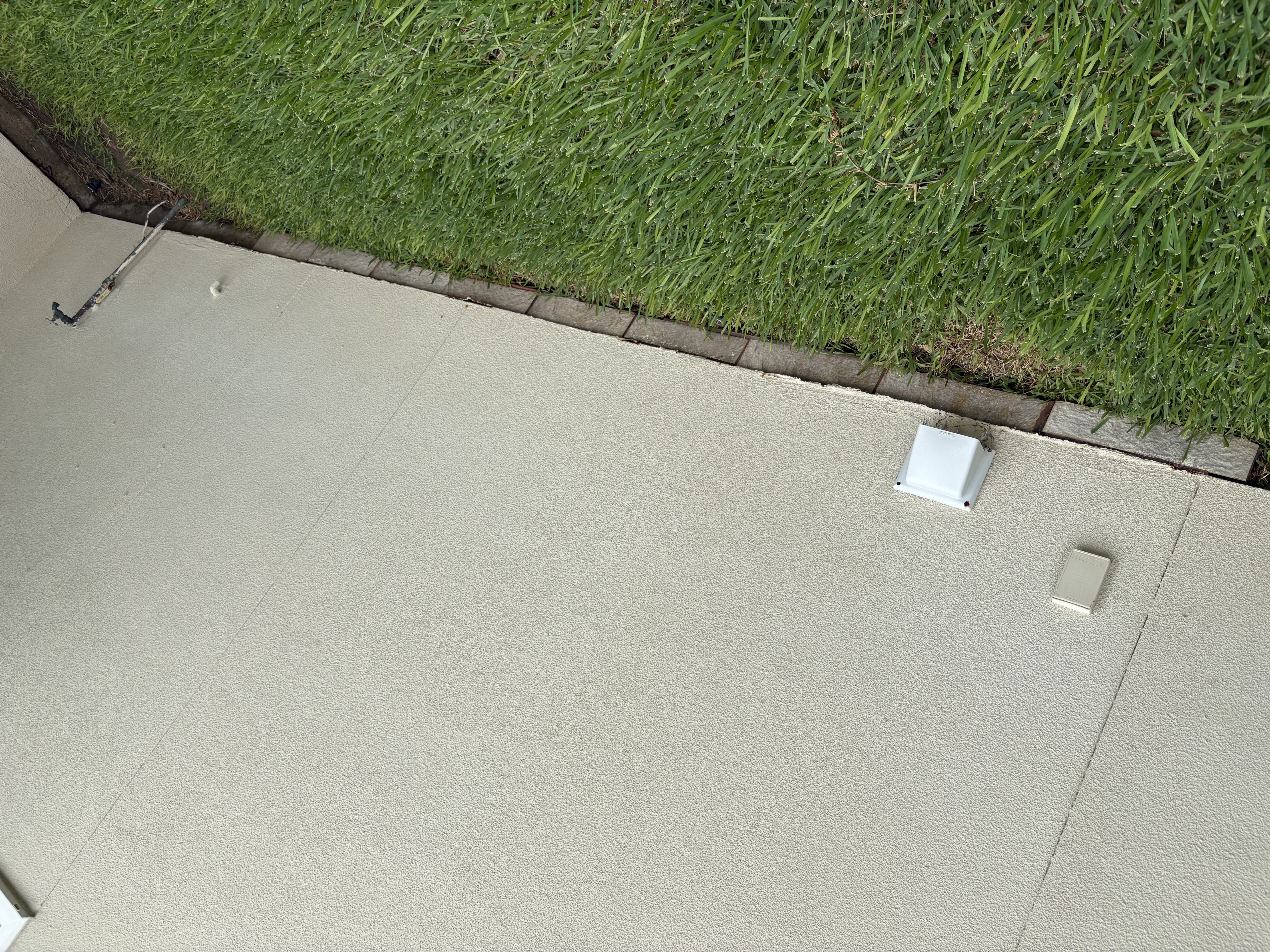 Property after pressure washing